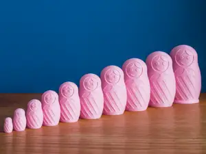 Matryoshka Doll Set - 10 Sizes!