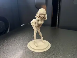 Anime girl in skirt