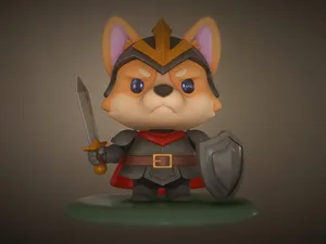 Kori The Corgi Knight