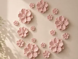 Floral Blossom Decoration Set