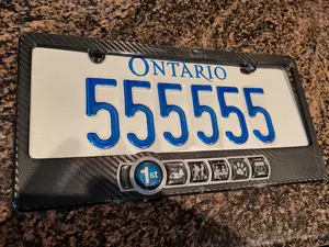 Subaru Badge License Plate Frame