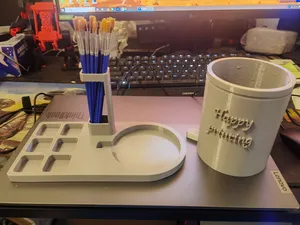 Detachable,Water glass, pen holder, palette