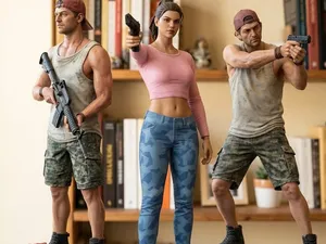 PROTAGONISTAS GTA VI JASON DUVAL, LUCIA CAMINOS