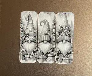 Christmas Gnome Bookmarks