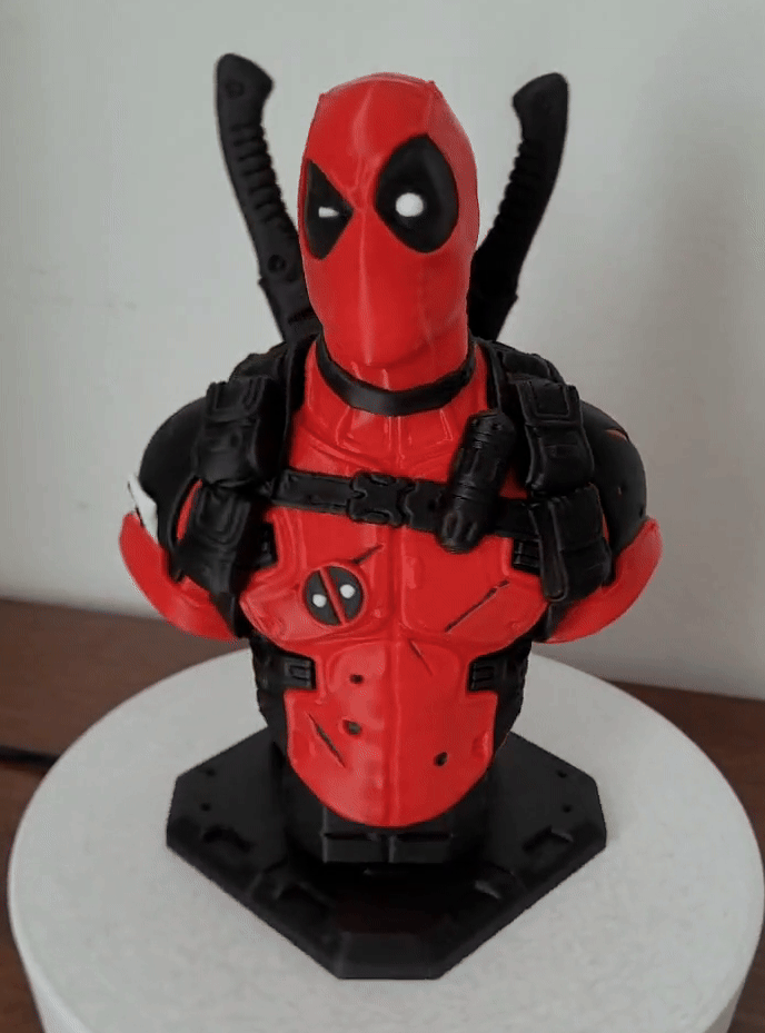 Deadpool Bust by eastman.xyz