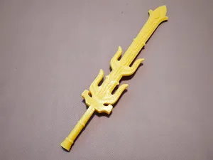 塞尔达传说2荒野之息火焰大剑林克PU武器天空大师之剑cos儿童玩具 一键打印 强度加强 游戏 剑