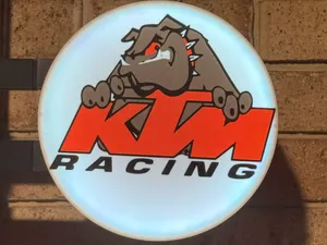 KTM Racing - 2 Sided lightbox pub sign
