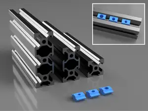 Extrusion Profil 2020/2040/2060 + T-nuts M3/M4/M5