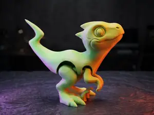 Cute Articulated velociraptor