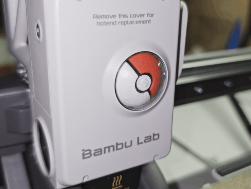 3D Disc for A1 / A1 Mini - "Pokéball"
