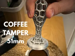 Coffee Tamper 51mm - for DeLonghi Dedica