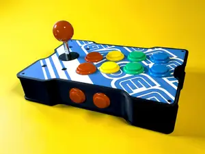 Sega Themed 10 Button Arcade Stick Case