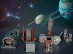 Terrain set Accessories 3 (science fiction)