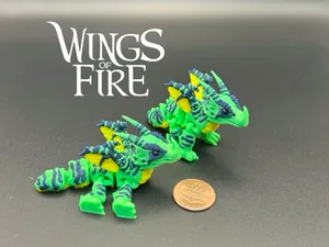 dragon flexy Taipan from wings of fire AMS/non-AMS