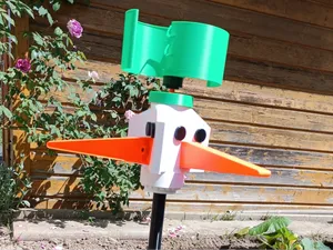 Windrad Vogelscheuche