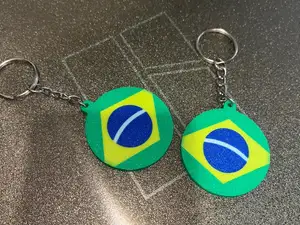 Brazil Keychain