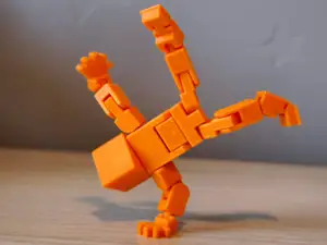 Blank Man: Footloose [No. 4] Toe-tally Articulated