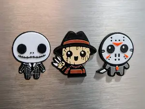 Cute Halloween Movie Characters - Embossed Magnets