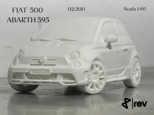Fiat 500 Abarth 595 - Scala 1:40
