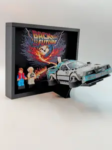 LEGOs Speed Champions - Back to the Future Display