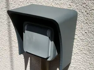Protective cover for electrical outlet