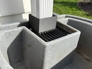 Rain Barrel Downspout Diverter Connector