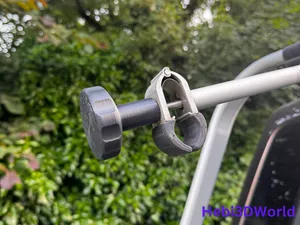 Optimierte Knebelmutter für VW T5 Fahrradständer
