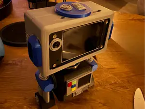 ESP32 AI board housing desk companion (xiaozhi)