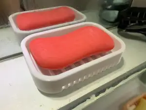 肥皂盒(一体、易清洁)