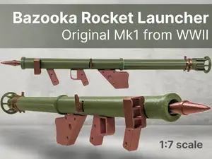 Legendary Bazooka Rocket Launcher | WWII