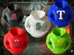 AL West Hoodie Pen Holders