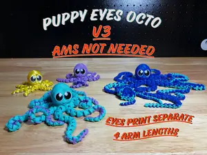 Puppy Eyes Octopus - V3