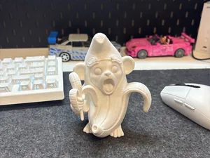 Screaming Banana Monkey | Viral Desk Toy