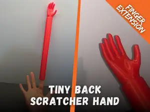 Tiny Back Scratcher Hand – Long Finger Extension