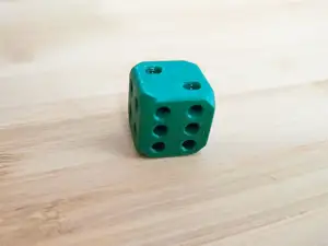 D6 dice set - no paint needed