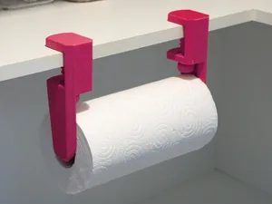 Clamp Paper Towel Holder by Pork3D.com
