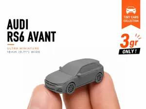 Tiny Audi RS6 Avant - Mini Cars Series