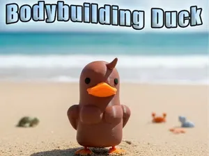 Bodybuilding Duck