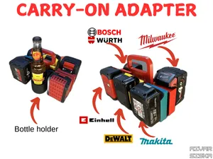 Carry-On Battery Holder Adapter