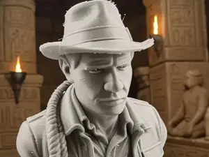 Buste Indiana Jones - Fedora