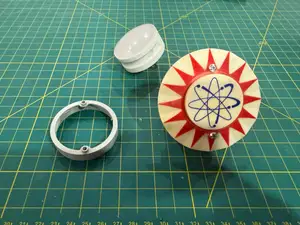Bally Pop Bumper Night Light Mount