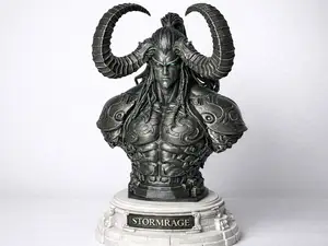 Illidan Stormrage Bust – Ultra Detailed Edition