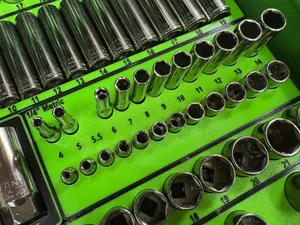1/4" Metric Socket Holder Gridfinity