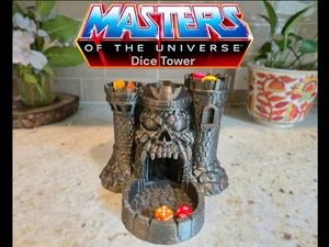 Castle Grayskull Dice Tower