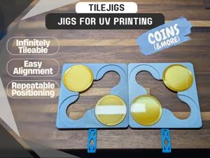 TileJigs | Circle Jig v2 for UV Printing & Lasers