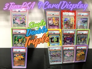 Pokemon PSA 9 Card Display