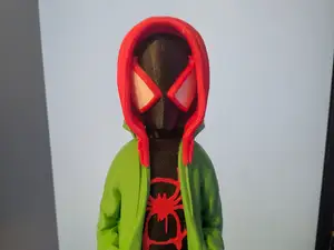 Miles Morales Spiderman Head for Urban Bugs Body