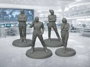 Моряки для моделей 1:350 - STL для 3D-печати