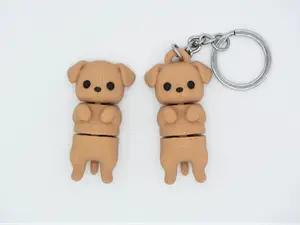 Flexi Dog - Articulated Keychain