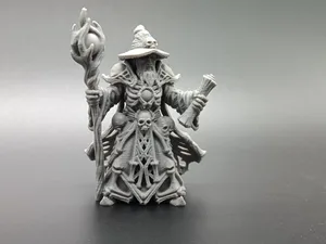 Gravebound Lich Necromancer - RPG Fantasy DnD